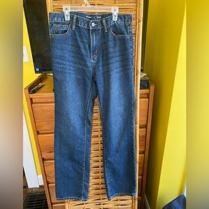 Old Navy Size 18 Straight Leg Boys Blue Jeans.